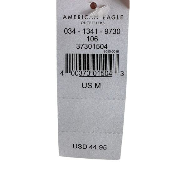 AMERICAN EAGLE OUTFITTERS AEO Cream Knit Cropped Pullover Sweater Size Medium - Picture 6 of 7